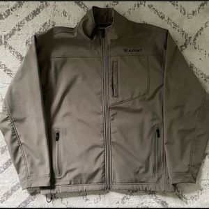 Mens Ariat soft shell fleece lined jacket